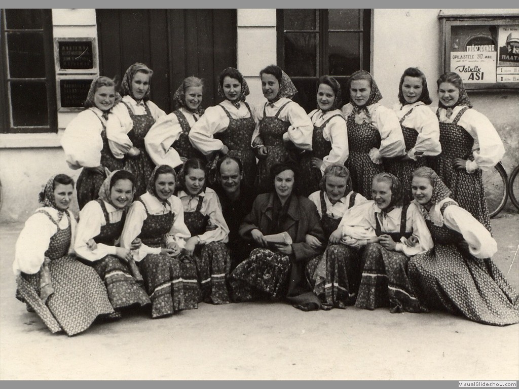 1956-58, Märjamaa naisrühm